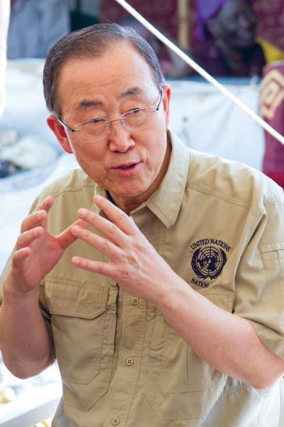 United Nations Secretary-General Ban Ki-moon