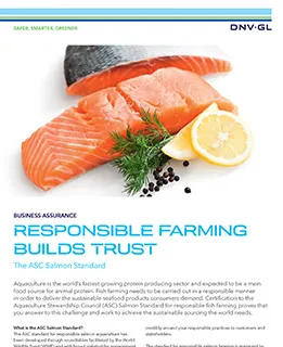 Aquaculture Stewardship Council Salmon standard