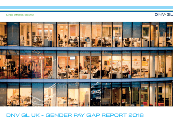 DNV GL UK Gender Pay Gap Report 2018